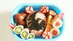 キャラ弁☆ワシピンク☆キュウレンジャー